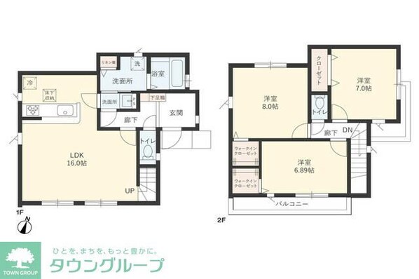 Sumai-to川越市山田01の物件間取画像